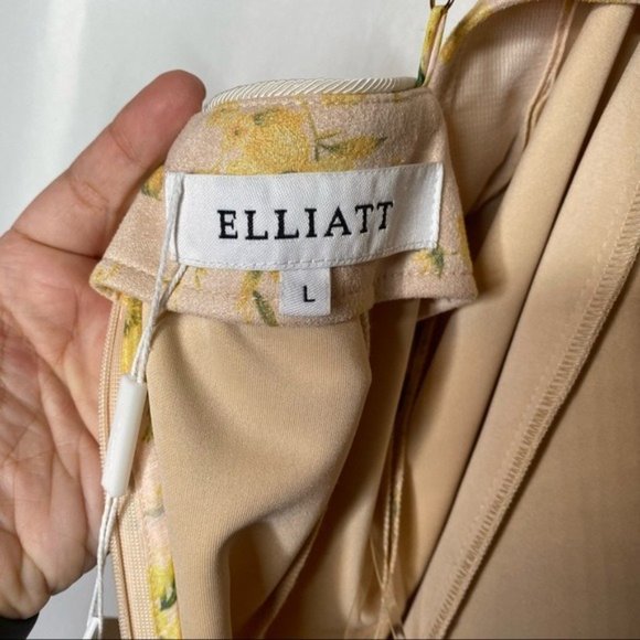 NWT Elliatt Wattle Detachable Skirt Dress Yellow - Picture 7 of 12